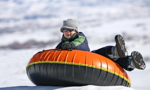 Crested Butte Kids Snow Tubing