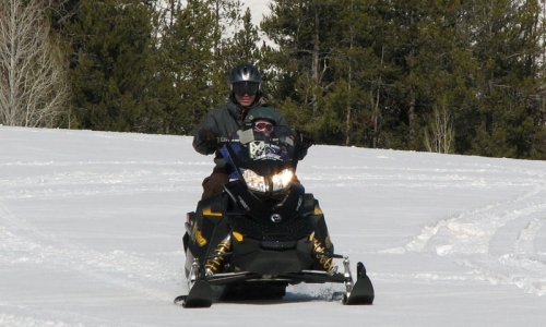 Snowmobile Crested Butte Colorado