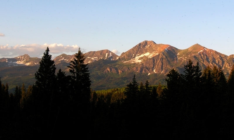 Ruby Mountain Range near Kebler Pass