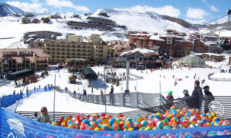 Beach Ball Express at Crested Butte Mountain 