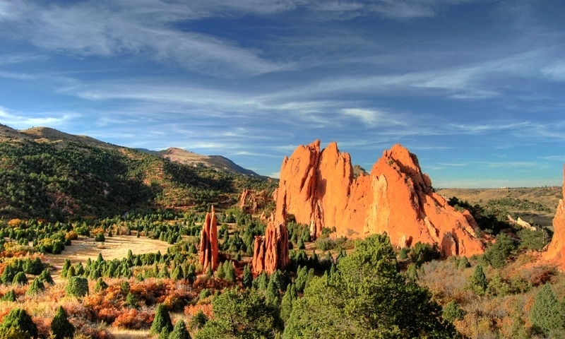 Garden of the Gods in Colorado Springs
