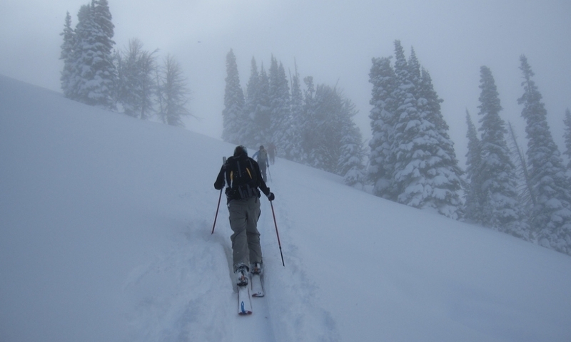 Skiing Backcountry