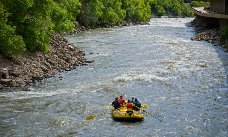 Colorado River Colorado Glenwood Canyon Whitewater Rafting